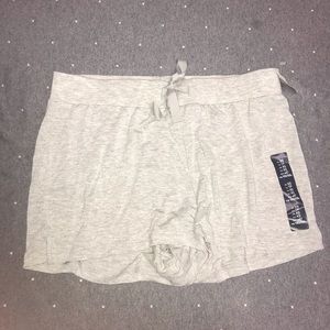 Gray soft shorts